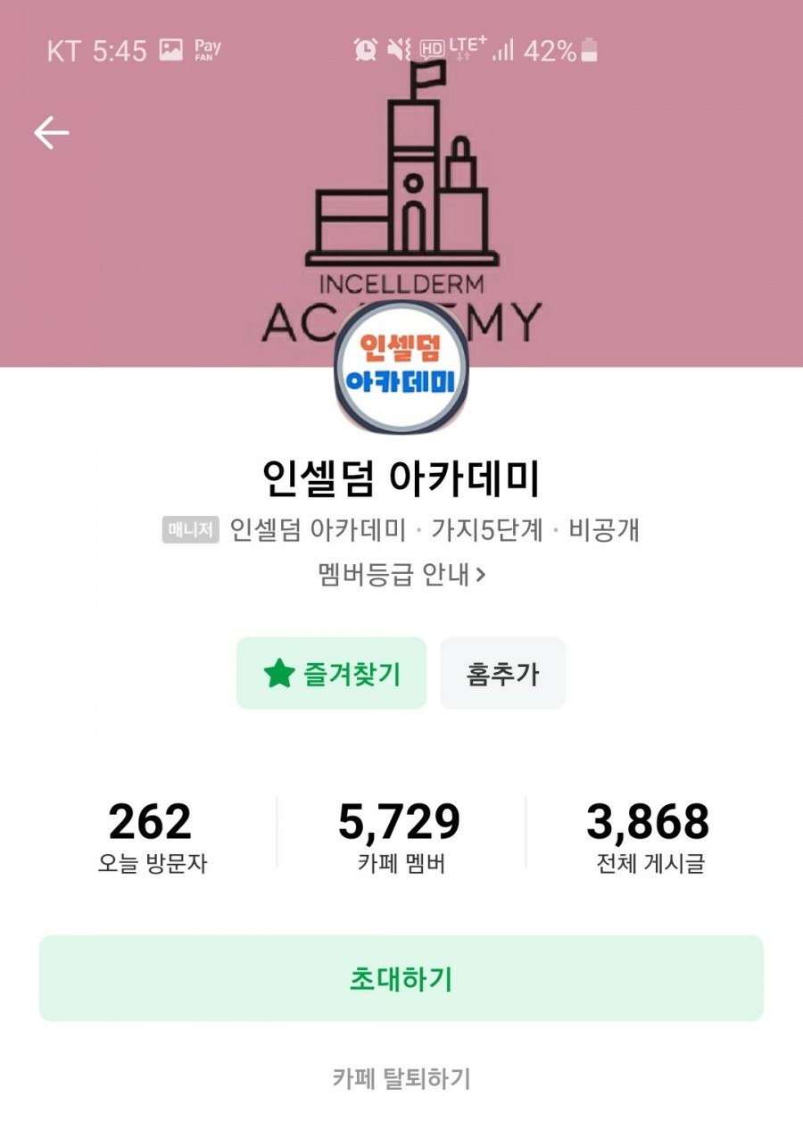 인셀덤 아카데미 이미지