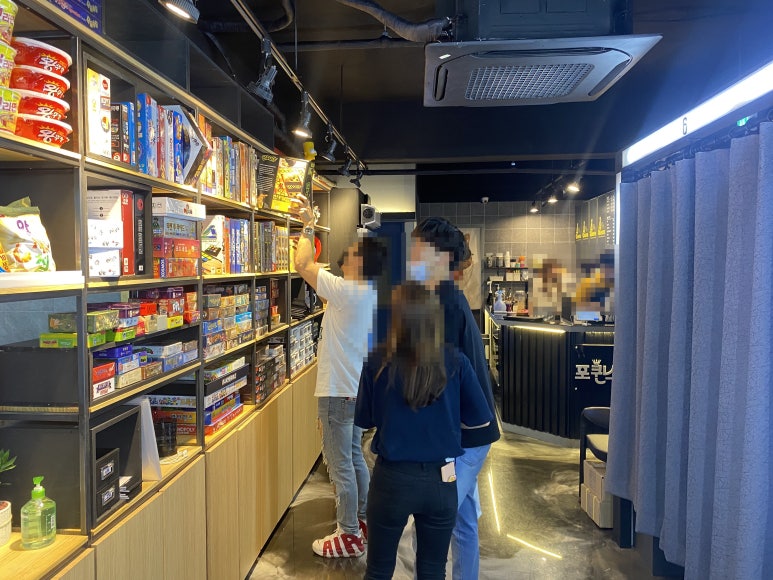 포퀸스보드카페 이미지