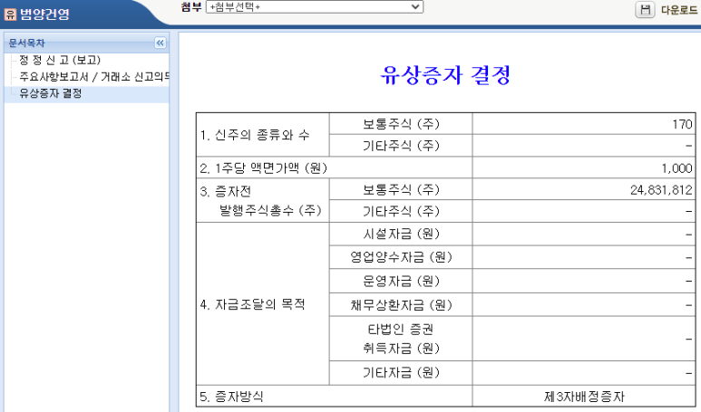범양냉동전기 이미지