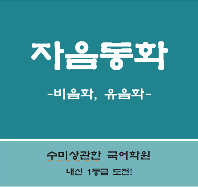 자음동화(비음화, 유음화)에 대해 알아볼까요? : 네이버 블로그