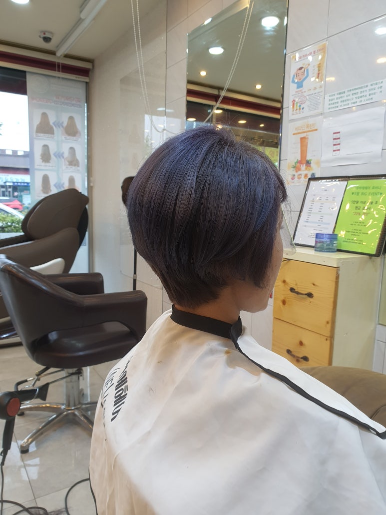 기분전환헤어샵 이미지