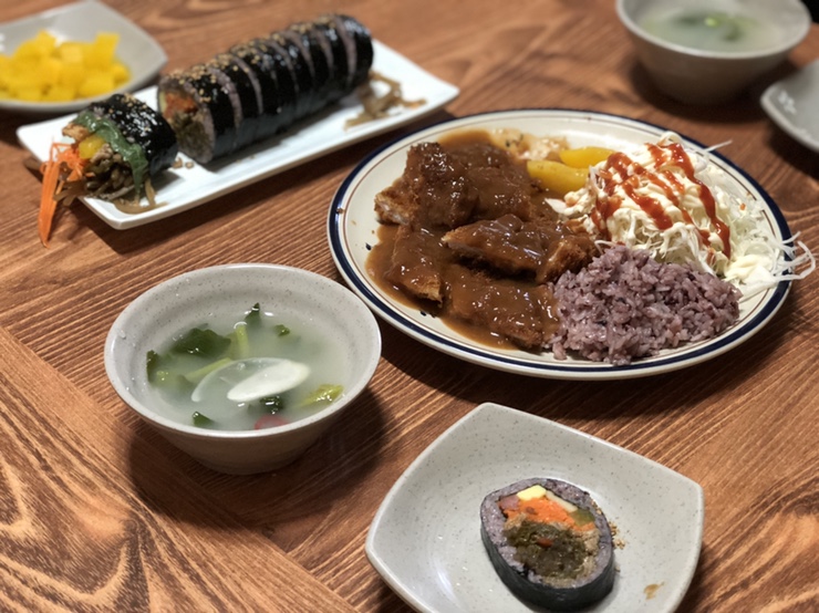 꼬마김밥돈가스 이미지