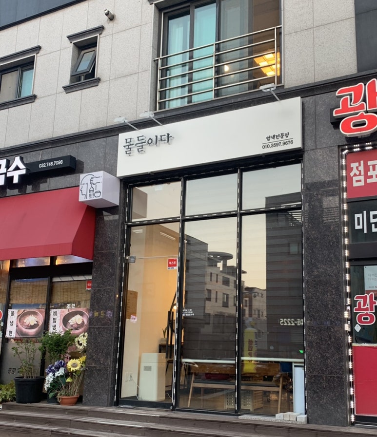 물들이다 이미지