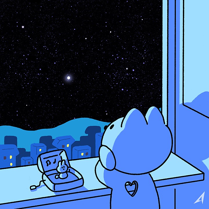 여우별 이미지