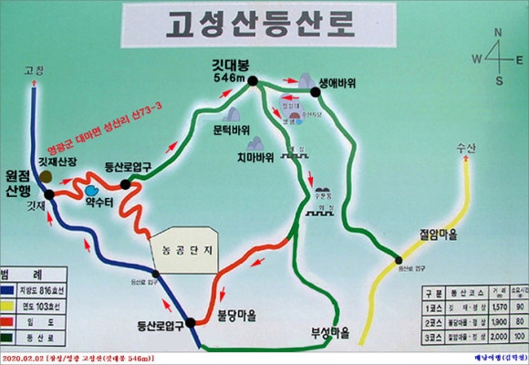 고성산 조망 이미지
