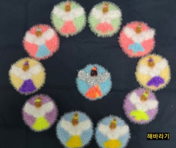뜨개요정 이미지