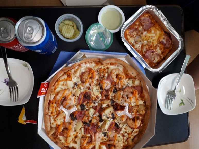 청년피자용인 이미지