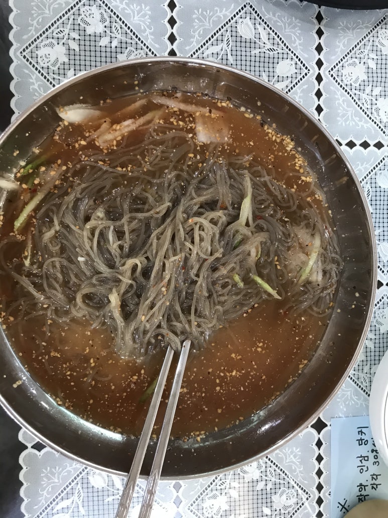 오로지냉면 이미지