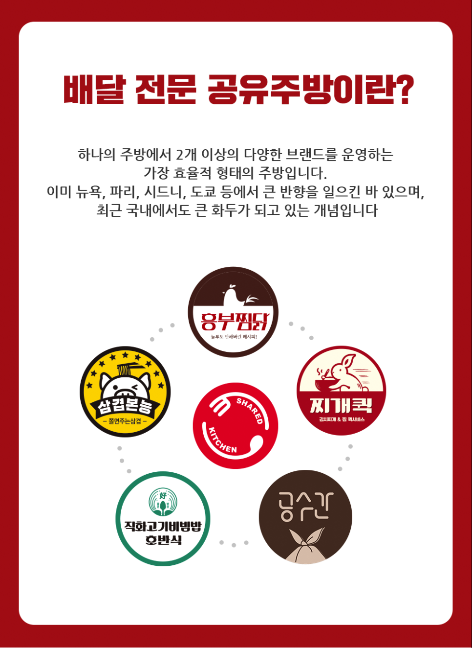 흥부찜닭;공수간;삼겹본능 이미지