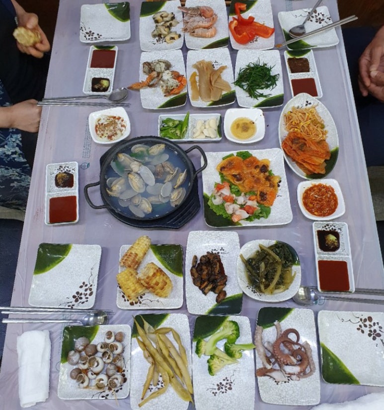 여수바다선어삼합 이미지