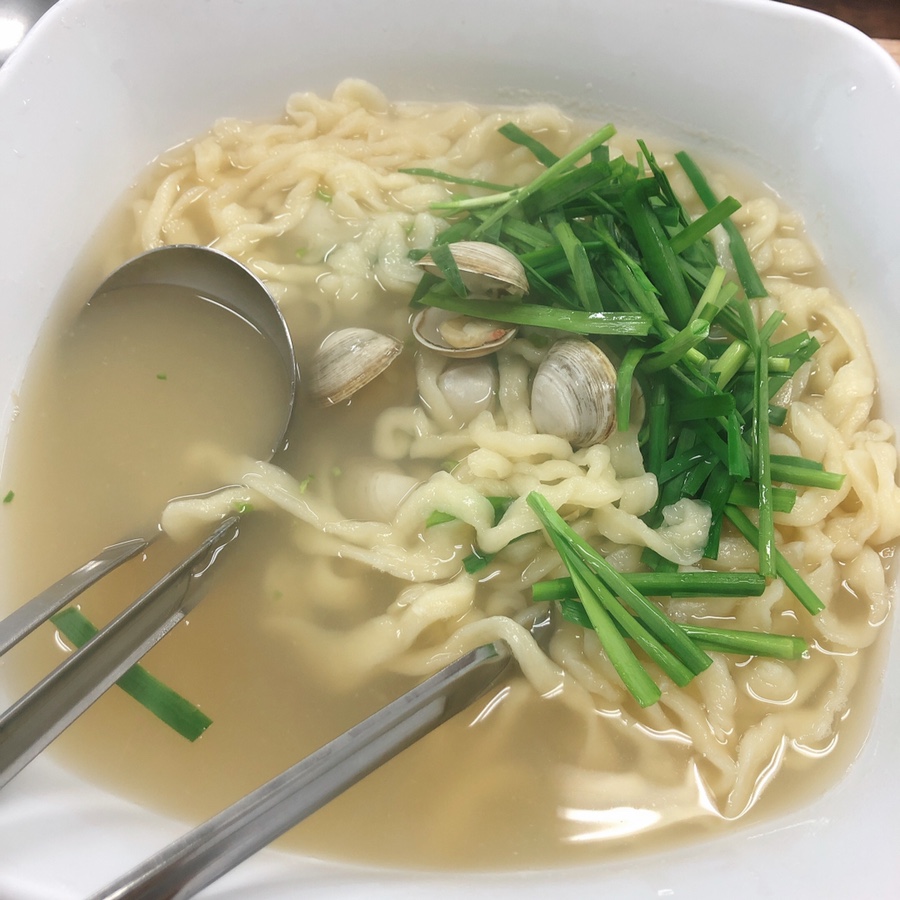 조개생칼국수 이미지