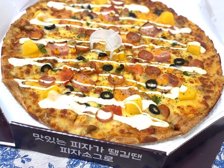 끝까지맛있는피자소그로 이미지