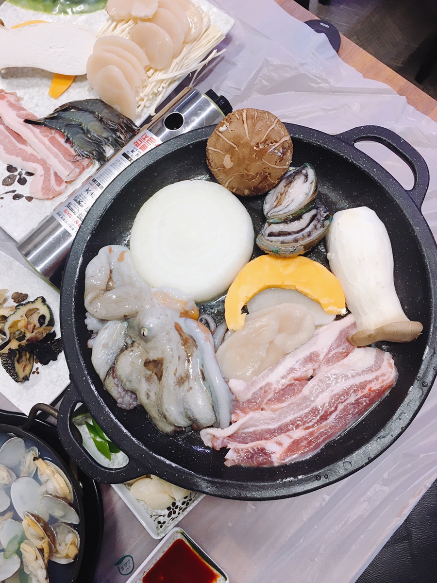여수바다선어삼합 이미지