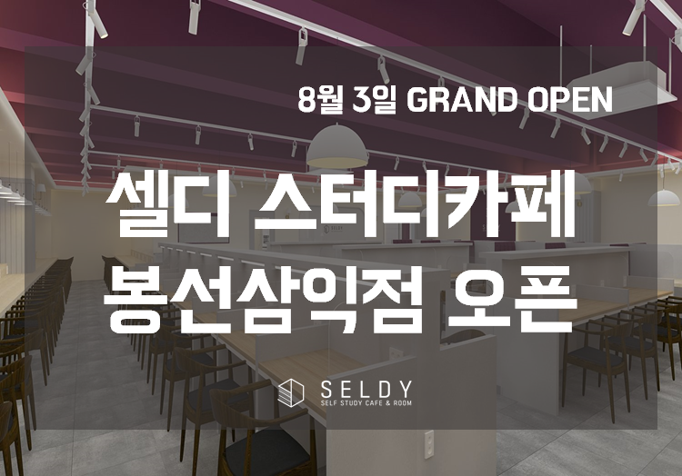 셀디스터디카페봉선삼익점 이미지