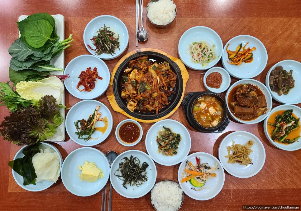 만찬불고기쌈정식 이미지