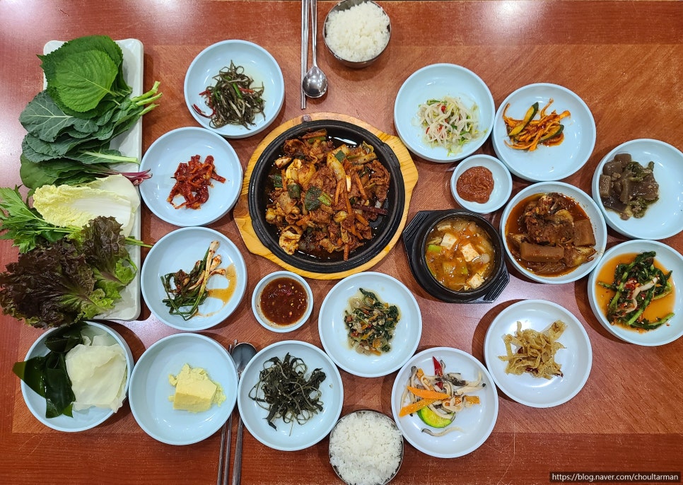 만찬불고기쌈정식 이미지
