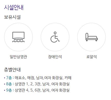 메가박스 영종 6관 이미지