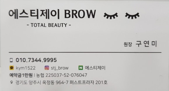 에스티제이 이미지