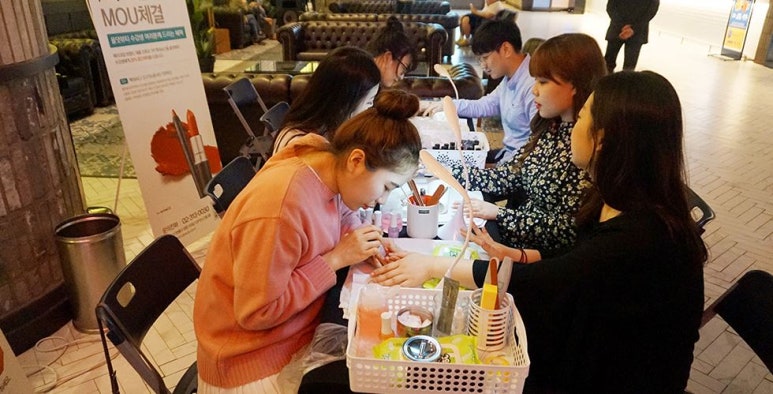 네일;비단 이미지