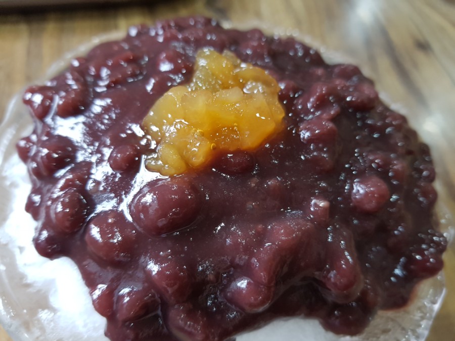토곡팥빙수 이미지