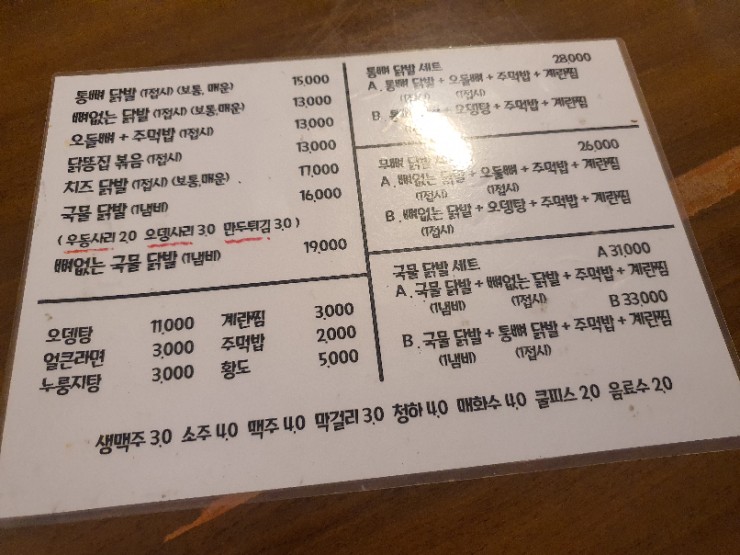 신불타는닭발 이미지