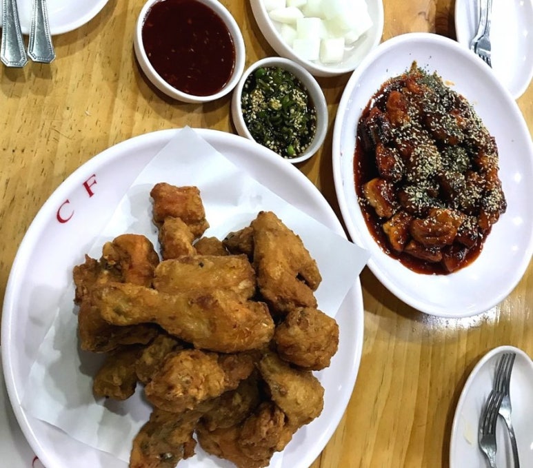씨에프바베큐치킨 이미지