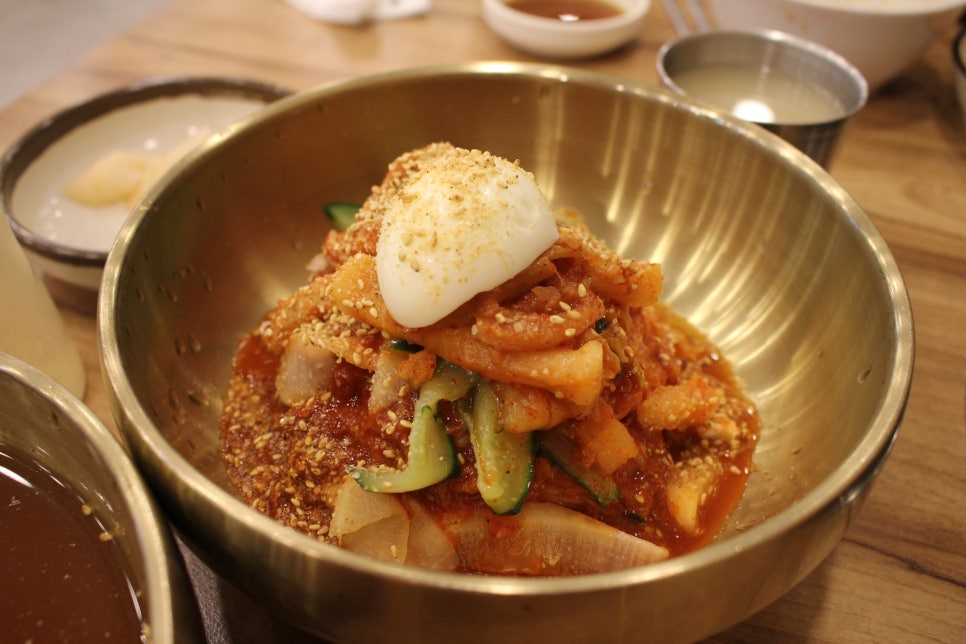 기장밀면 이미지