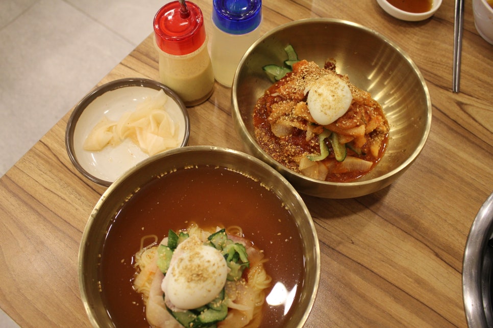 기장밀면 이미지