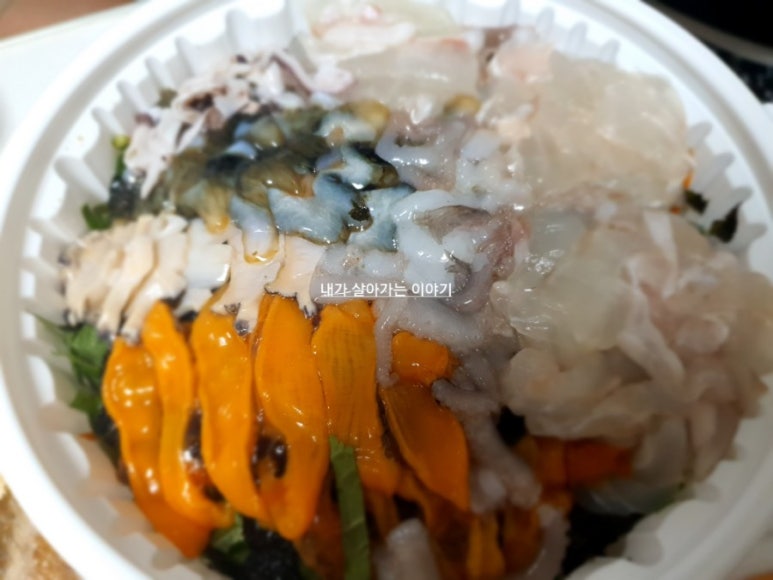 울릉도 물회 횟집 이미지