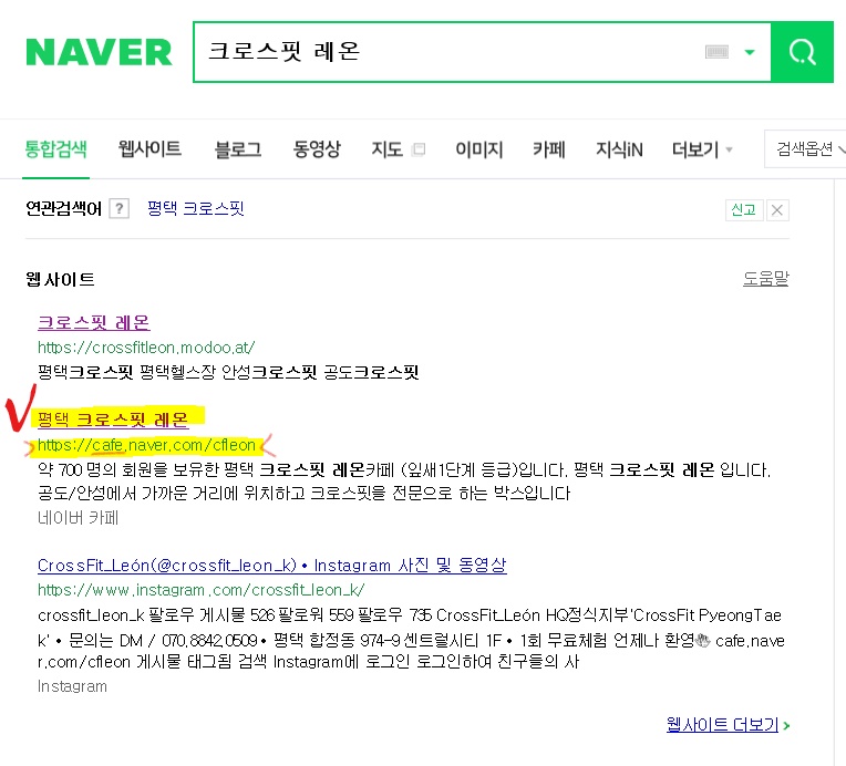 크로스핏레온 이미지