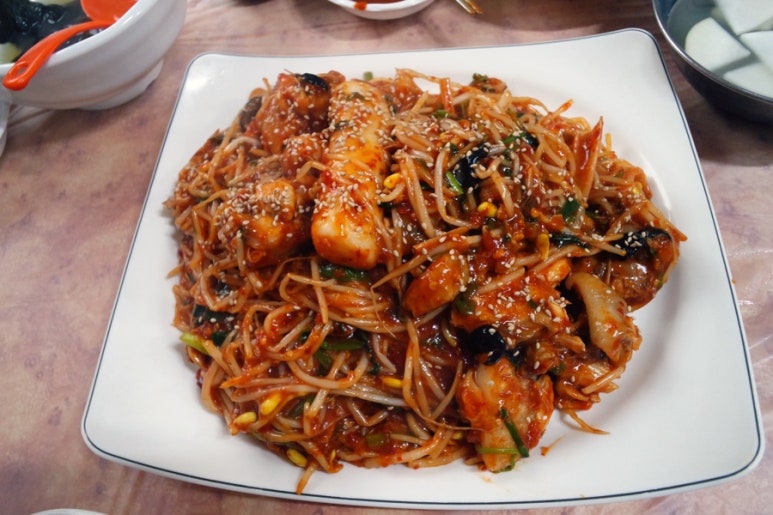 진미 감자탕 부대찌개 이미지