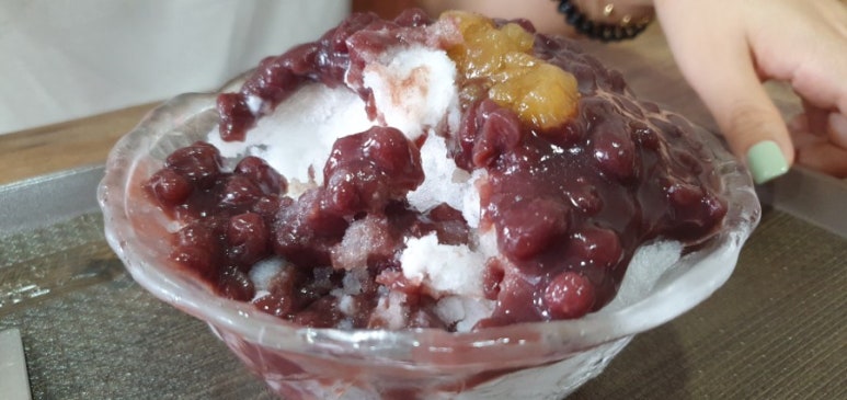 토곡팥빙수 이미지