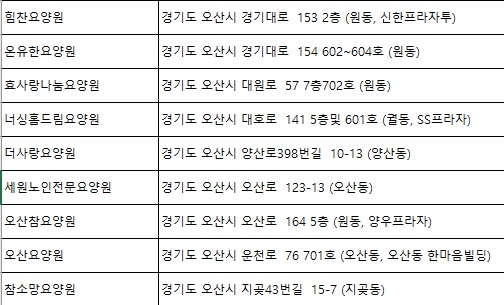 세원노인전문요양원 이미지