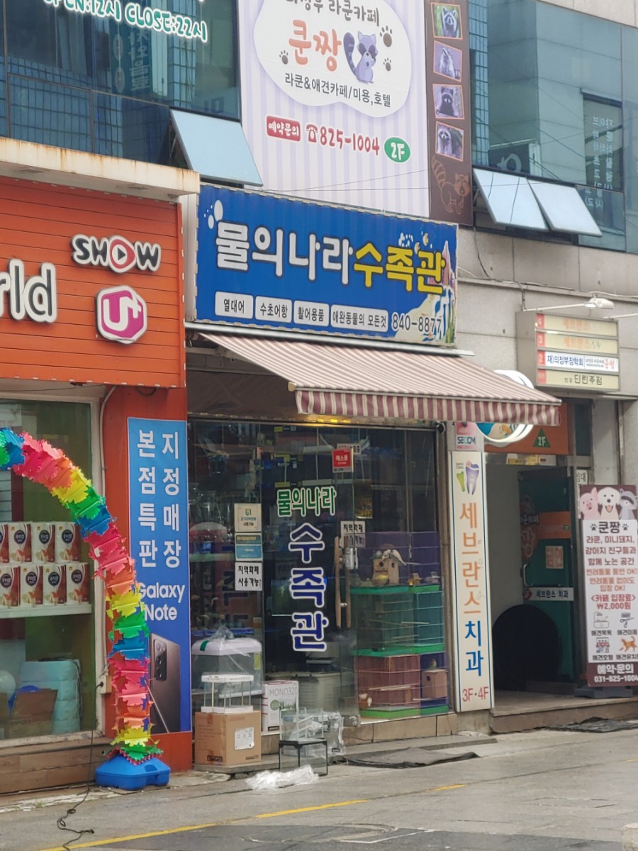 물의나라수족관 이미지