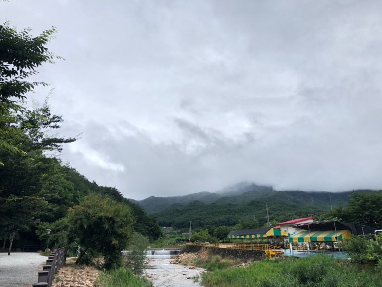 속리산 사계절 캠핑장 이미지