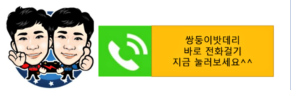 쌍둥이밧데리 이미지