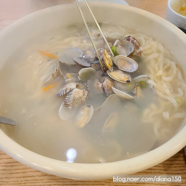 다담바지락칼국수 이미지