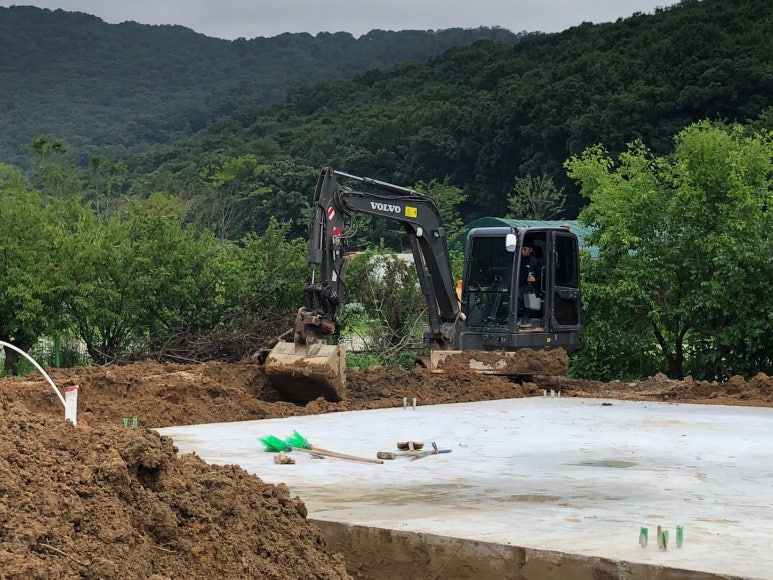 논산건설중기 이미지