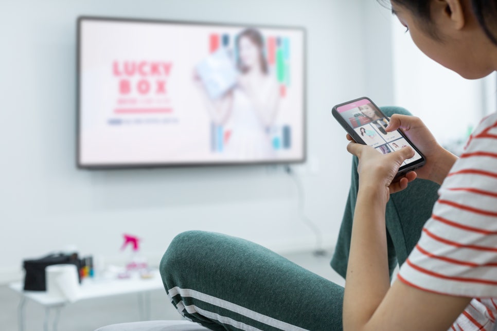 TV홈쇼핑매장 이미지