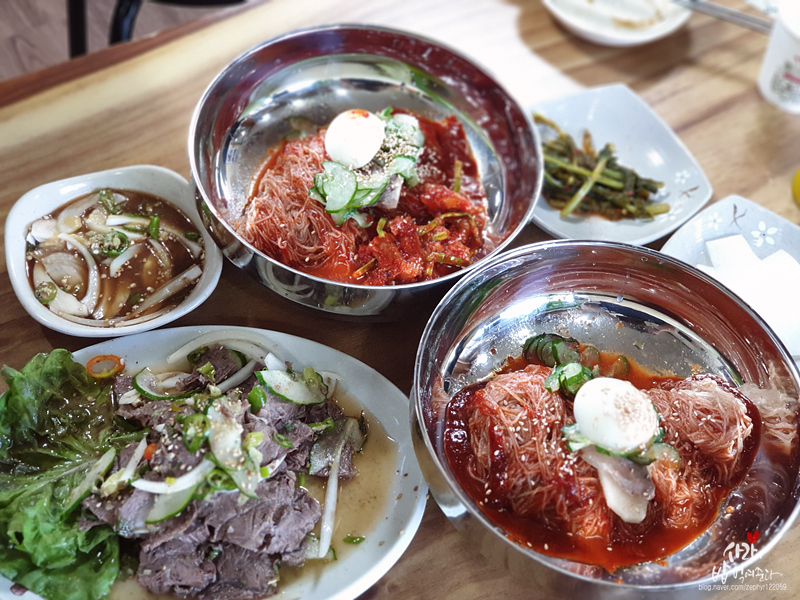 아롱냉면 이미지