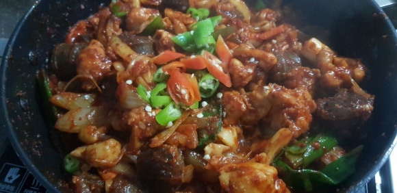 순대닭갈비 이미지