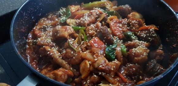 순대닭갈비 이미지