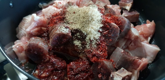 순대닭갈비 이미지