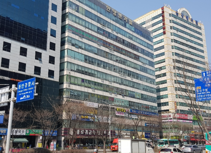 안양벤처텔 앞 이미지