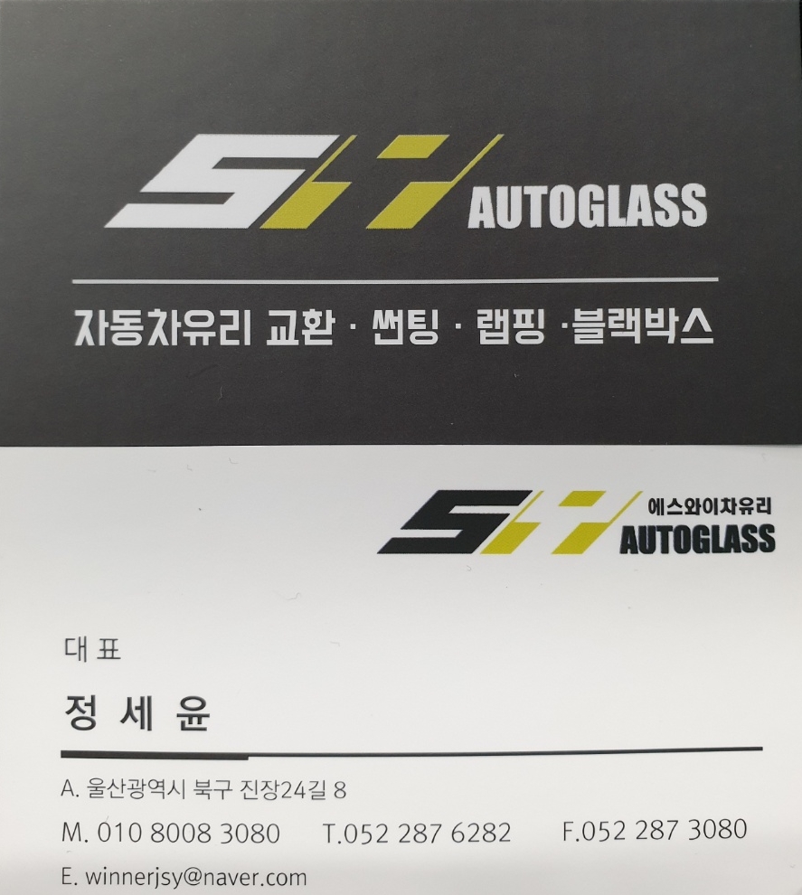 에스와이오토글래스 이미지