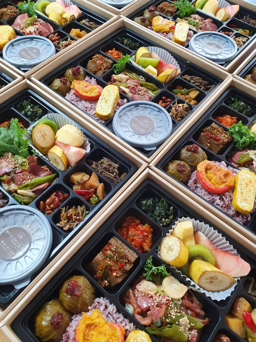 고급도시락백반 이미지