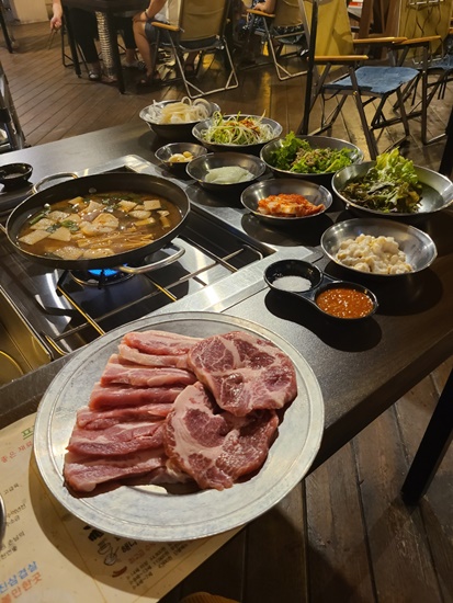 인디안바베큐 이미지