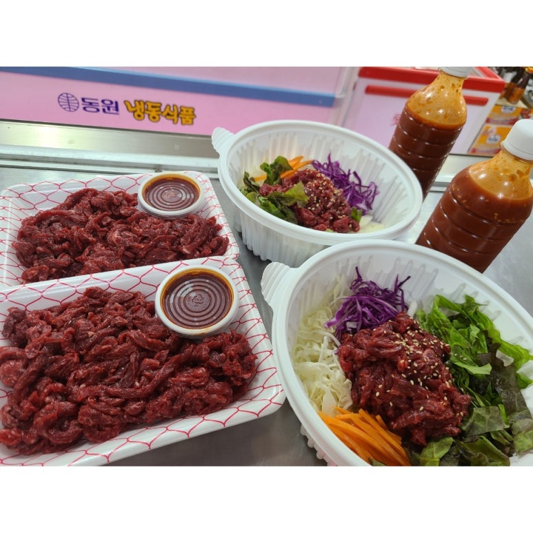 하모니마트 정육코너 이미지