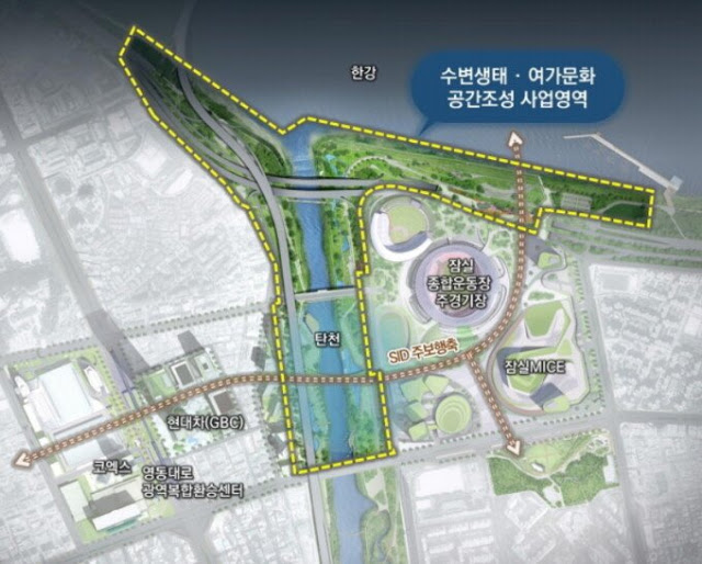 탄천종합운동장(주차장) 이미지