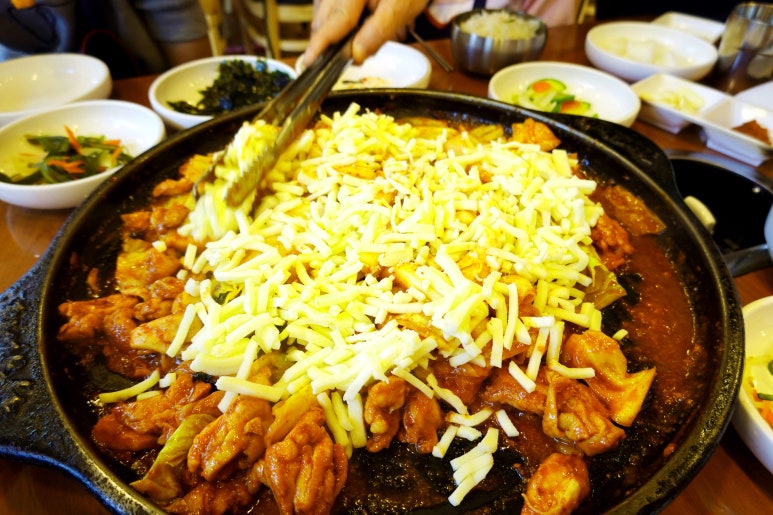 닭갈비마을 이미지